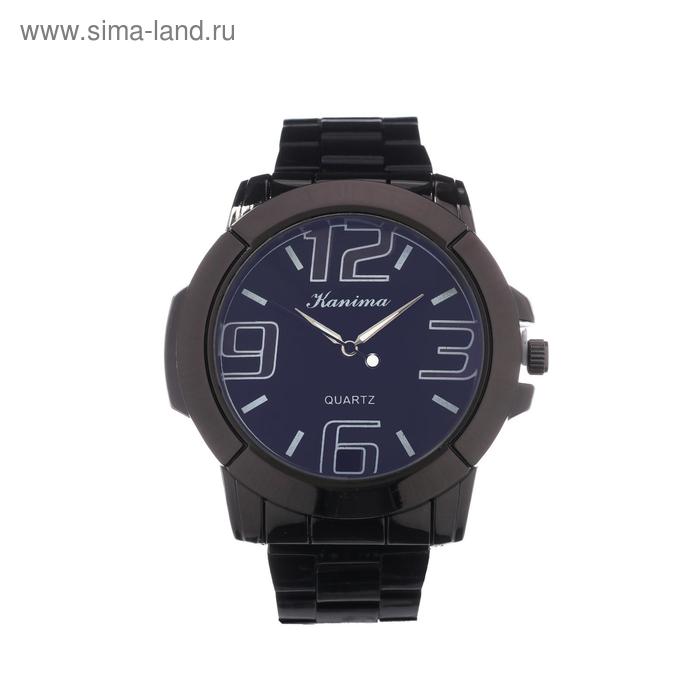 

Часы наручные Kanima 2891, d=4.7 см, чёрные