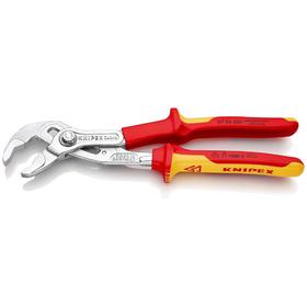 

Клещи переставные KNIPEX KN-8726250, с фиксатором, 250 мм, 2", двухкомпонентные рукоятки