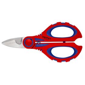 Ножницы KNIPEX KN-950510SB, для реза кабеля, 160 мм, 6 мм2, двухкомпонентные рукоятки от Сима-ленд