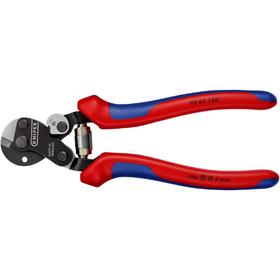 Тросорез KNIPEX KN-9562160, 160 мм, пружина, 64 HRC, до 4 мм, двухкомпонентные рукоятки от Сима-ленд