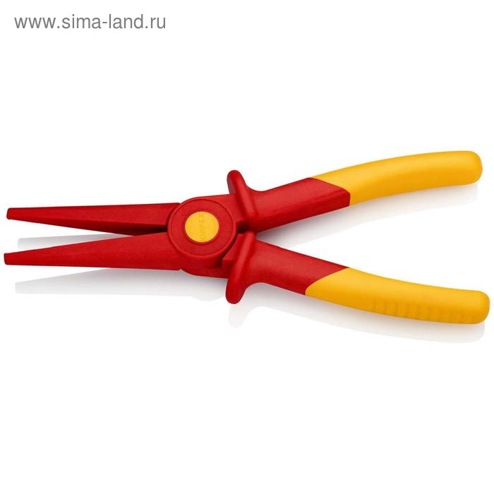 Длинногубцы KNIPEX KN-986202, плоские из пластика, до -40°С, 220 мм