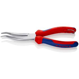 

Длинногубцы KNIPEX KN-3871200, плоскокруглые изогнутые губки, 200 мм, крепление