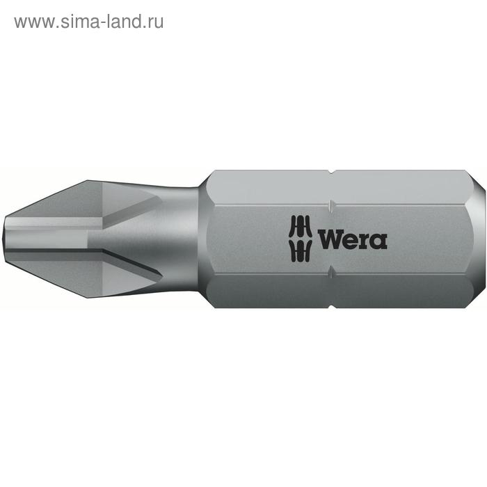 

Бита WERA WE-056507, PH2 х 25 мм, хвостовик 1/4", вязкая твердость