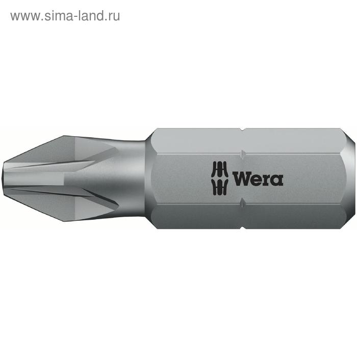

Бита WERA WE-072080, PZ1x25 мм, хвостовик 1/4", вязкая твердость