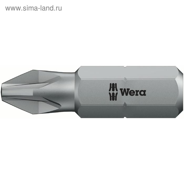 

Бита WERA WE-072082, PZ2x25 мм, хвостовик 1/4", вязкая твердость