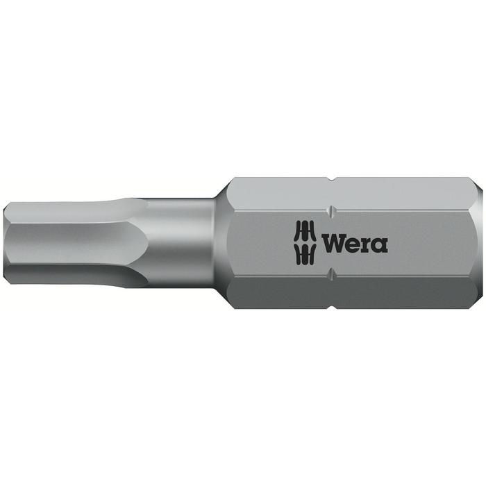 Бита WERA WE-056320, HEX4x25 мм, хвостовик 1/4