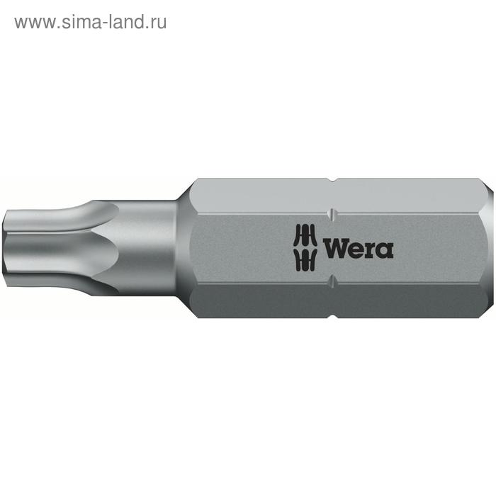 

Бита WERA WE-066493, TX6x25 мм, хвостовик 1/4", вязкая твердость