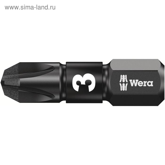 Бита Impaktor WERA WE-057622, ударная, PZ3x25 мм, хвостовик 1/4