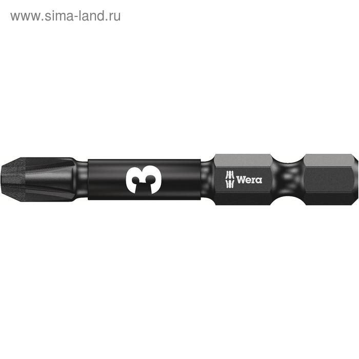 Бита Impaktor WERA WE-057662, ударная, PZ3x50 мм, хвостовик 1/4