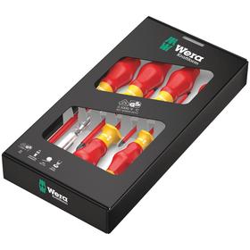 

Набор отверток WERA WE-031575, диэлектрические, 7 предметов, индикатор напряжения