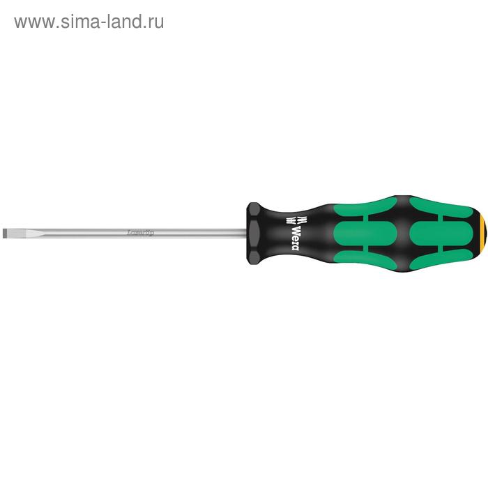 Отвертка шлицевая WERA WE-110004, SL0.8x4х100 мм