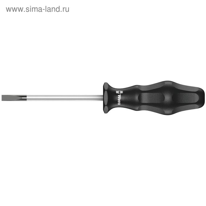 

Отвертка шлицевая WERA WE-031212, SL1x5.5х125 мм