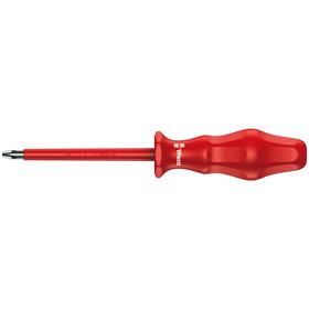 

Отвертка крестовая WERA VDE WE-031260, диэлектрическая, PZ1 x 80 мм