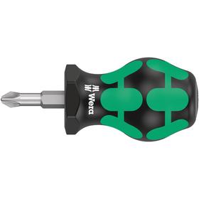 

Отвертка крестовая WERA Stubby WE-008854, короткая, PZ2x25 мм