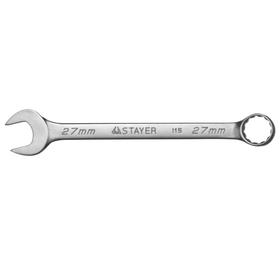 

Ключ комбинированный гаечный STAYER 27085-27, 27 мм