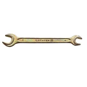 Ключ рожковый гаечный STAYER 27038-09-11, 9 x 11 мм Ош