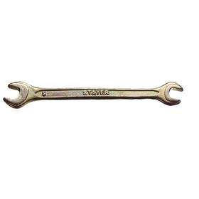 Ключ рожковый гаечный STAYER 27038-06-07, 6 x 7 мм Ош