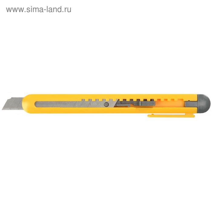 Нож STAYER 0901_z01, АБС пластик QUICK-9, сегментированные лезвия, 9 мм