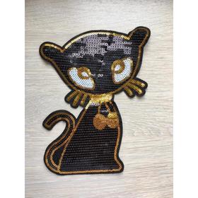 

Аппликация «Кошка», размер 16x23 см
