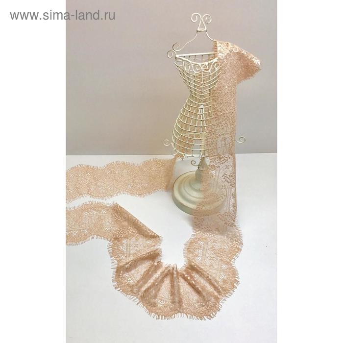 

Кружево реснички, размер 11 см, цвет нюд