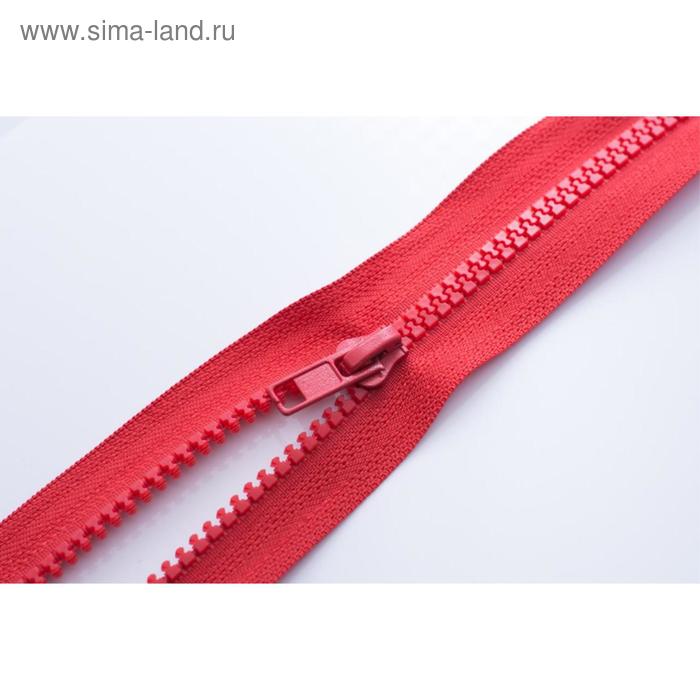 

Молния тракторная, разъёмная, размер 75 см, цвет красный