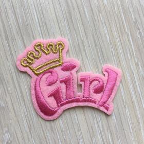 

Термоаппликация «Girl, размер 4x6 см