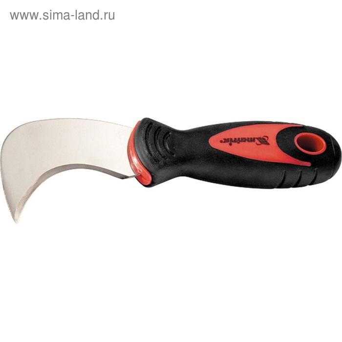 нож 200мм для напольных покрытий matrix Нож Matrix 78989, для напольных покрытий, двухкомпонентная рукоятка, 180 мм