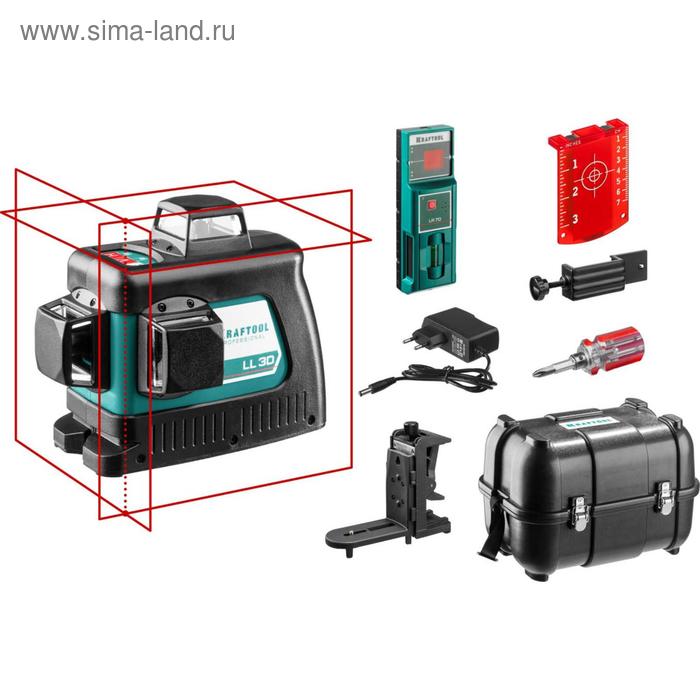 

Нивелир лазерный Kraftool 34640-4, держатель ВМ1, детектор LR-70, в кейсе