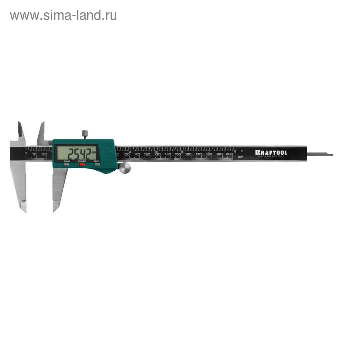 Штангенциркуль Kraftool 34460-200, электронный, металлический, 200 мм