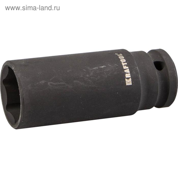 

Головка Kraftool 27942-22_z01, ударная, удлиненная, 1/2", Cr-Mo, фосфатированная, 22 мм