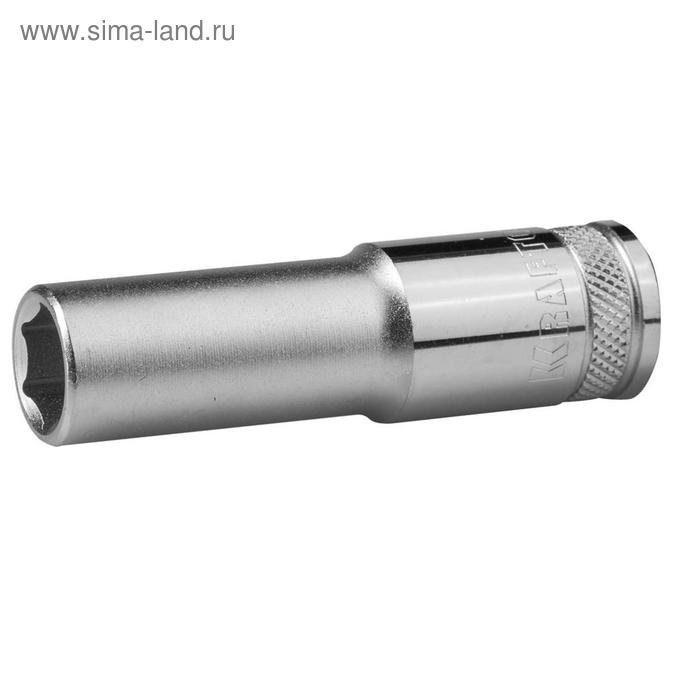 

Торцовая головка Kraftool 27807-12_z01, Cr-V, удлиненная, хромосатинированная, 1/2", 12 мм