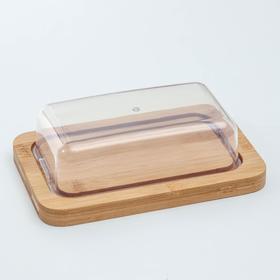 

Маслёнка, 19×12,5×1,5 см, бамбук