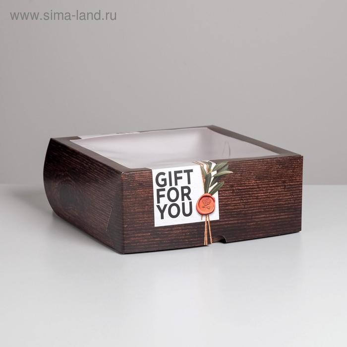 

Коробка на 9 капкейков For You 25 х 25 х 10см