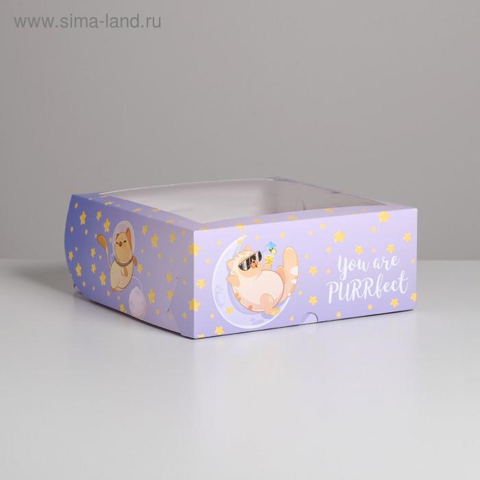 

Коробка на 9 капкейков PURRfect 25 х 25 х 10см