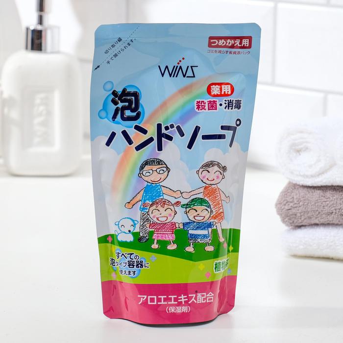 Жидкое мыло Nihon Wins с экстрактом алоэ, антибактериальный эффект, 200 мл