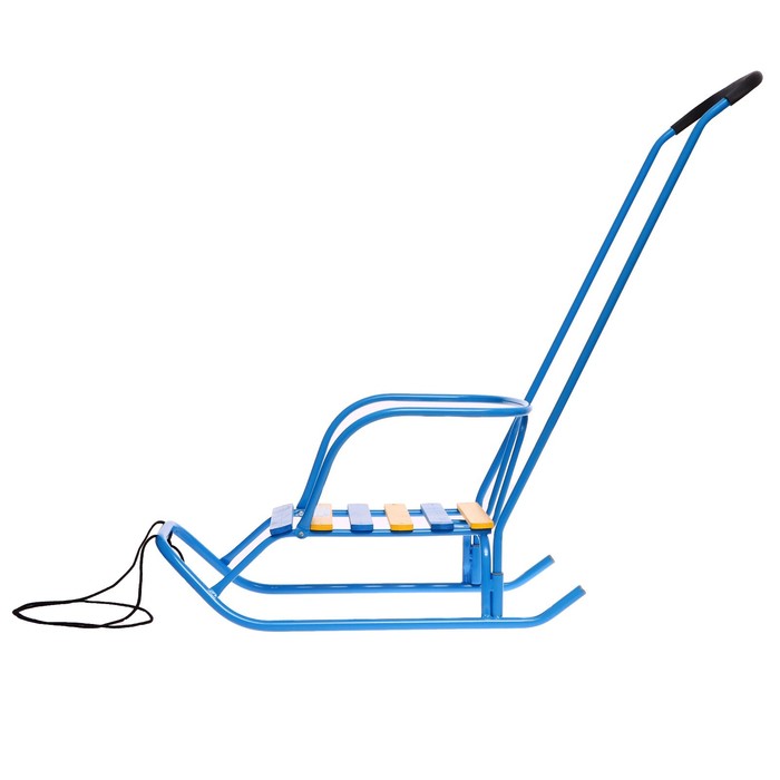 фото Санки «ветерок 6», цвет голубой nika kids