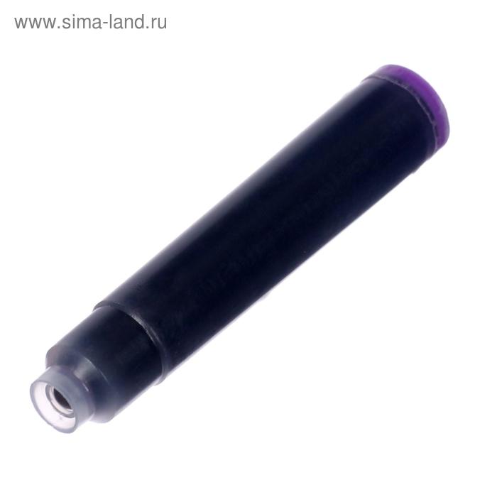 

Набор картриджей для перьевых ручек Centropen 0019/06, 6 штук, фиолетовые