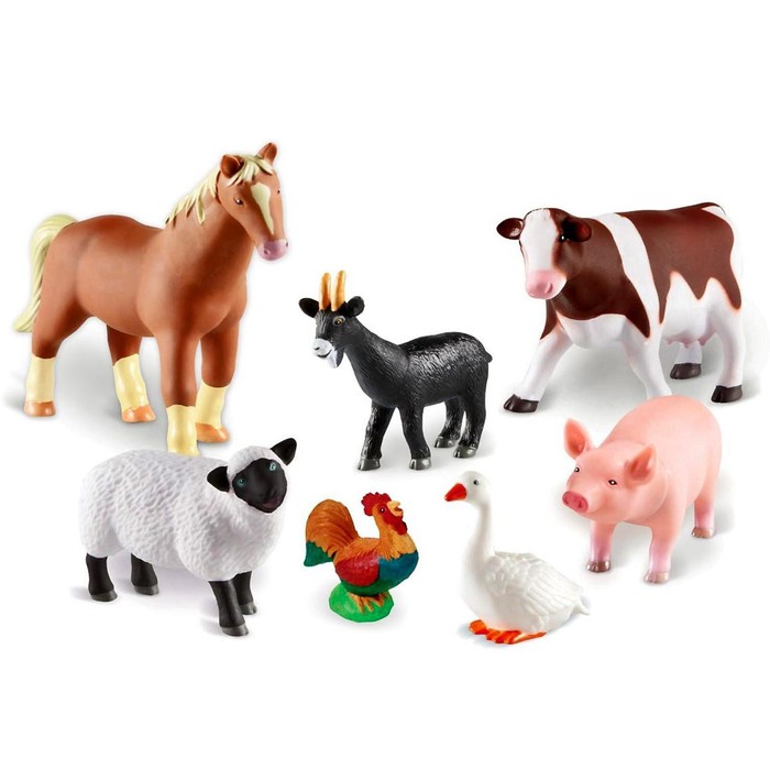 фото Игровой набор «животные фермы», 7 элементов learning resources
