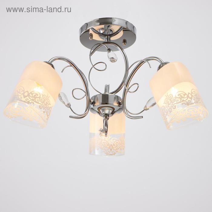 

Люстра 91273/3 E27 40Вт хром 54х54х25 см BayerLux