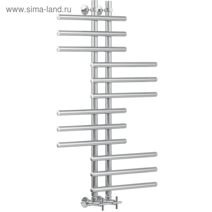 

Полотенцесушитель водяной "НИКА" Bamboo ЛБ 5, 1000 x 100 мм, без полочки, хром