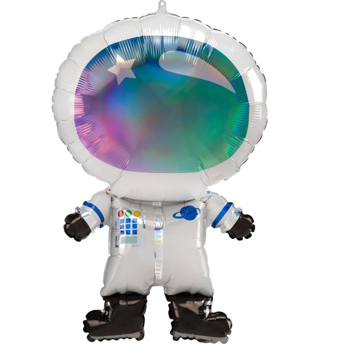 фото Шар фольгированный 28" «космонавт», градиент, фигура falali