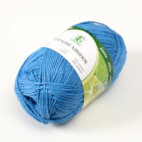 

Пряжа "Мягкий хлопок" 70% хлопок, 30% нейлон 220м/100гр (129 лагуна)