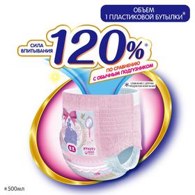 

Трусики-подгузники для девочек Moony Oyasumi, ночные, XXL (13-28 кг), 22 шт.
