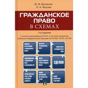 

Гражданское право в схемах: Учебное пособие. 4-е издание, переработанное и дополненное. Беспалов Ю. Ф., Якушев П. А.