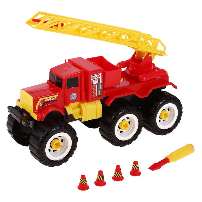 Машина пожарная, с ключом