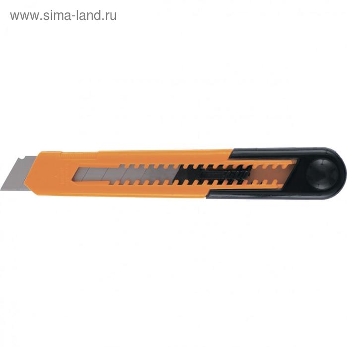 цена Нож универсальный Sparta 78907, выдвижное лезвие, пластиковый усиленный корпус, 18 мм