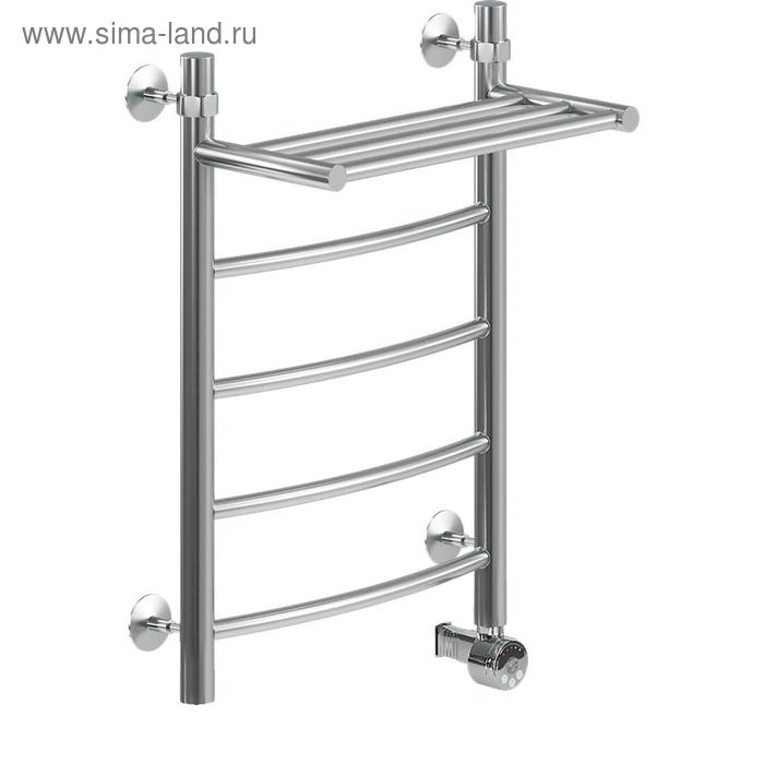 

Полотенцесушитель электрический "НИКА" Arc ЛД ВП, 600 x 600 мм, с полочкой, хром
