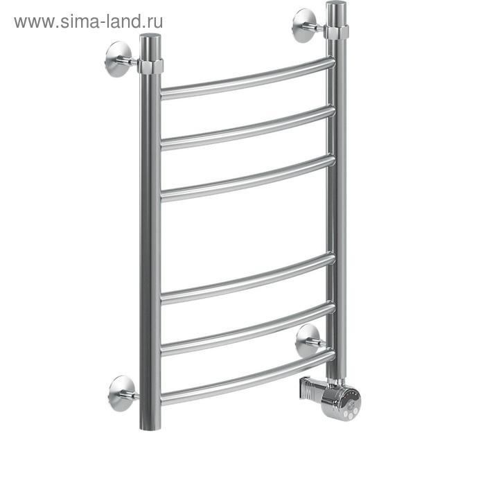 

Полотенцесушитель электрический "НИКА" Arc ЛД (г), 600 x 600 мм, без полочки, хром