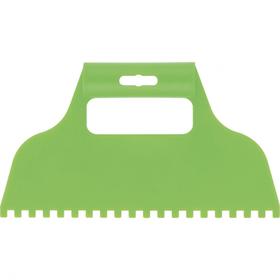 

Шпатель для клея "Сибртех" 86015, пластмассовый, зубчатый, 6х6 мм