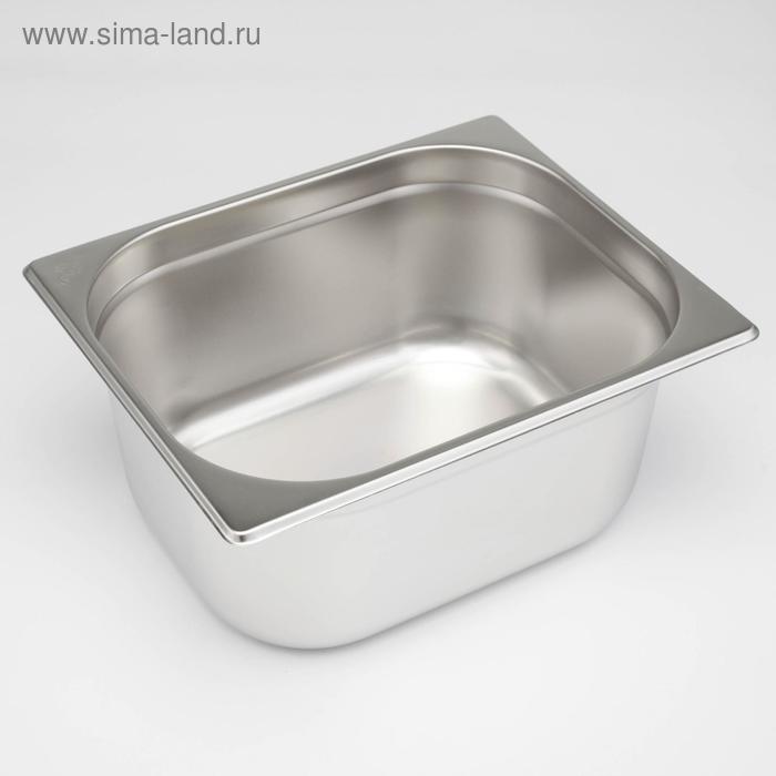 

Гастроёмкость 1/2×6'' Luxstahl, 32,7×26,5×15 см